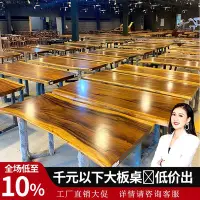 在飛比找Yahoo!奇摩拍賣優惠-倉庫現貨出貨北美黑胡桃木大板南美原木實木茶桌茶臺餐桌辦公書桌