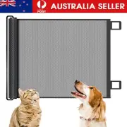 Baby Safety Gate Retractable Door Pet Dog Stair Guard Mesh Fence Isolation 2Size