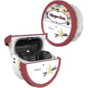 Samsung x Häagen-Dazs Galaxy Buds3｜Buds3 Pro mini Cup Case VANILLA w Keyring