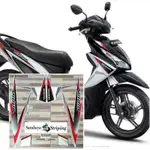 HONDA PUTIH 條紋貼紙本田 VARIO 110 PGM FI ISS 白色 2017 2018