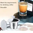1PC Nespresso Stainless Steel Refillable Coffee Capsule Coffee Filter Coffee -E2