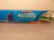 DenTek - Orabrush Tongue Cleaners 'For Bad Breath' (4-Pack)Pink,Black,Blue,Green