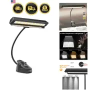 Rechargeable Music Stand Light Clip On Dimmable Portable USB C for Piano Orch...