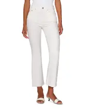 DL1961 Bridget Bootcut High Rise Instasculpt Crop Jeans in White