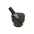 Mini Stone Mortar and Pestle 2.5”Thai Handcraft Spice Herb Grinder Pill Crusher