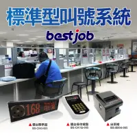 在飛比找momo購物網優惠-【bestjob倍視佳】取票叫號系統套裝組合(來客先取號在叫