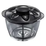 Russell Hobbs RHMFP5BLK Desire Electric 200W Mini Food Slicer Chopper Matte BLK