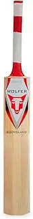 Wolfer Boomslang Grade 2 Kashmir Willow Cricket Bat (Size-Short Handle; Red)