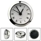 DIY Clock Projects DIY Clock Parts Transparent Lens White Dial Gold Border