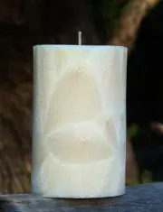 40hr FRENCH PEARS & LEMON MYRTLE Uplifting Scented ECO CANDLE Lift Your Mood