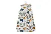 Little Unicorn: Cotton Muslin Sleeping Bag - Dino Friends (Medium)