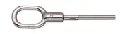 STAINLESS GATE EYE HAND SWAGE, 3/16" 316 SS
