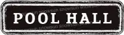 Metal Tin Sign Pool Hall Metal Sign Alumium Sign Vintage Sign Retro Sign For Home Bar Office Outdoor Garden Wall Decor 4x16Inch