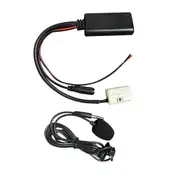 For - W169 W245 W203 W209 W251 W221 R230 Bluetooth Module Receiver Adapter Radio Stereo AUX Cable A Black