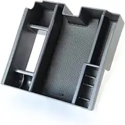 GUERBEIS Car Center Console Armrest Storage Box,Fit For Jaguar, XF 2010-2015 Organizer Tray Accessories Vehicle Console storage box unit