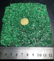 220-Ct Emerald Natural Crystals Type Rough Lot From Pakistan