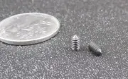 Alloy Steel Set Screws, Cone Point, 6-32 x 1/4" Length, 100 Pieces