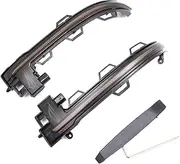 Turn Signal Lights for BMW X3 F25 X4 F26 X5 F15 X6 F16 2014-2018 Dynamic Turn Signal LED Rearview Mirror Indicator Blinker Repeater Light Turn Signal Lights