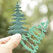 Christmas Trees Metal Cutting Dies Stencil Scrapbooking Embossing Decor Craft CR