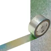 Masking Tape MT 1,5 CM Fab Metal Silver - Silver