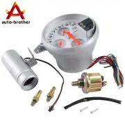 5" 4-In-1 11K RPM White Tachometer Gauge Shift Light Oil Water Tem Universal (for: Toyota)