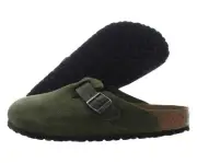 Birkenstock Boston BS Unisex Shoes Size 10, Color: Thyme