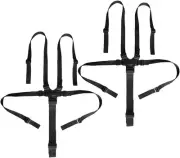 2 Pack Adjustable Baby Seat Belt, 5 Point Harness High Chair Straps Universal...