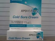 Apohealth Cold Sore Cream 5g equivalent to Zovirax (TWICE THE SIZE AND CHEAPER)