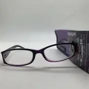 D857 Foster Grant SIMPLY SPECS DAZZLING PRP +1.25 Reading Glasses READERS