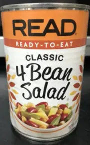 Read Classic 4 Bean Salad Ready to Eat Vegan & Preservative Free 16 oz