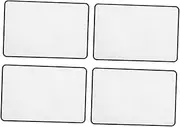 FOMIYES 4pcs Ultra Thin Magnifying Sheet for Reading Full Page Bookmark Magnifier for Seniors and Low Vision Lightweight Handheld Magnifier Card for Easy Reading Experience