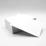 125 x A7 Blank Card White 300gsm - Index Cards - Learning Flash Cards - Message or Name Card - Craft and Art - Memory Spelling Cards