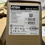 ATEN (CS1316) 16-Ports PS/2=USB KVM Switch