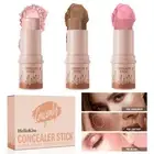 Eye Shadow Blush Stick Cheek Shimmer Blush Stick Highlighter Bronzer R4S6