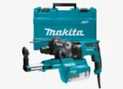 Makita HR2651 Rotary Hammer Dust Collection Set 800W 1200Rpm 4600Bpm 2.4J *Bare*