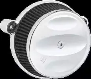 AN Big Sucker Stage1 Air Filter Kit w Cover Scalloped Chrome Street Bob S 114 21
