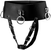 STRICT Forced Orgasm Wand Holder Belt, Black, 1 Count (AF381)