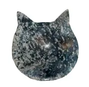 Moss Agate Druzy Bowl - Cat