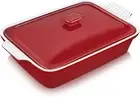 Blossom Casserole Dish, 13X9 Baking Dish, 3.8 Quart Casserole Dish Set Lasagna P