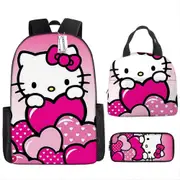 Hello Kitty student school bag Hello Kitty lunch bag insulation lunch bag cartoon cute KT children's backpack