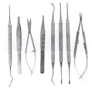 8 Micro Surgery Instruments Set Dental Medic Medical Implant Dentistry Supply