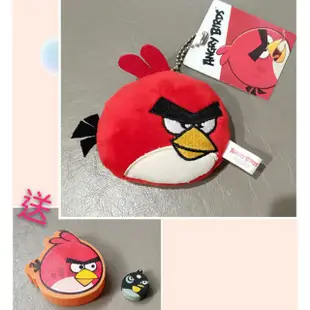 （全新）憤怒鳥 ANGRY BIRDS 絨毛吊飾 珠鍊吊飾 包包掛飾