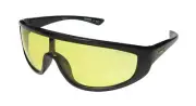 NEW ARNETTE CLAYFACE 4264 SUNGLASSES 41/85 0-0-130 FULL-RIM WRAP BLACK PLASTIC