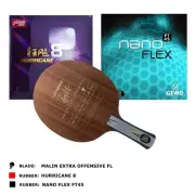 MALIN EXTRA OFFENSIVE FL + HURRICAN 8 + NANOFLEX FT45