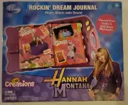 DISNEY CRAYOLA CREATIONS 2008 HANNAH MONTANA Miley Cyrus ROCKIN' DREAM JOURNAL