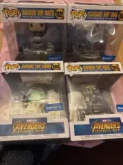 Funko Pop lot of 4 Guardians Ship Mantis, Gamora,Drax and Rocket. New in box