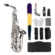 LADE Saxophone Sax Eb Be Alto E Flat Brass Carved Pattern on Surface P3E1