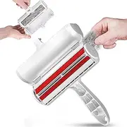Tivddikun Pet Hair Remover and Reusable Lint Roller, Cat and Dog Hair Remover for Furniture, Couch, Carpet, Clothing and Bedding - Portable, Multi-Surface Fur Removal Tool