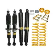 4"+3" Easy Lift Kit Shock King Coil Spacer Shackle for Mitsubishi Triton MQ