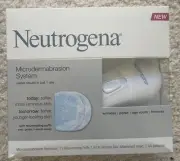 1 New Neutrogena Microdermabrasion System Kit with 12 Rejuvenating Puffs NIB